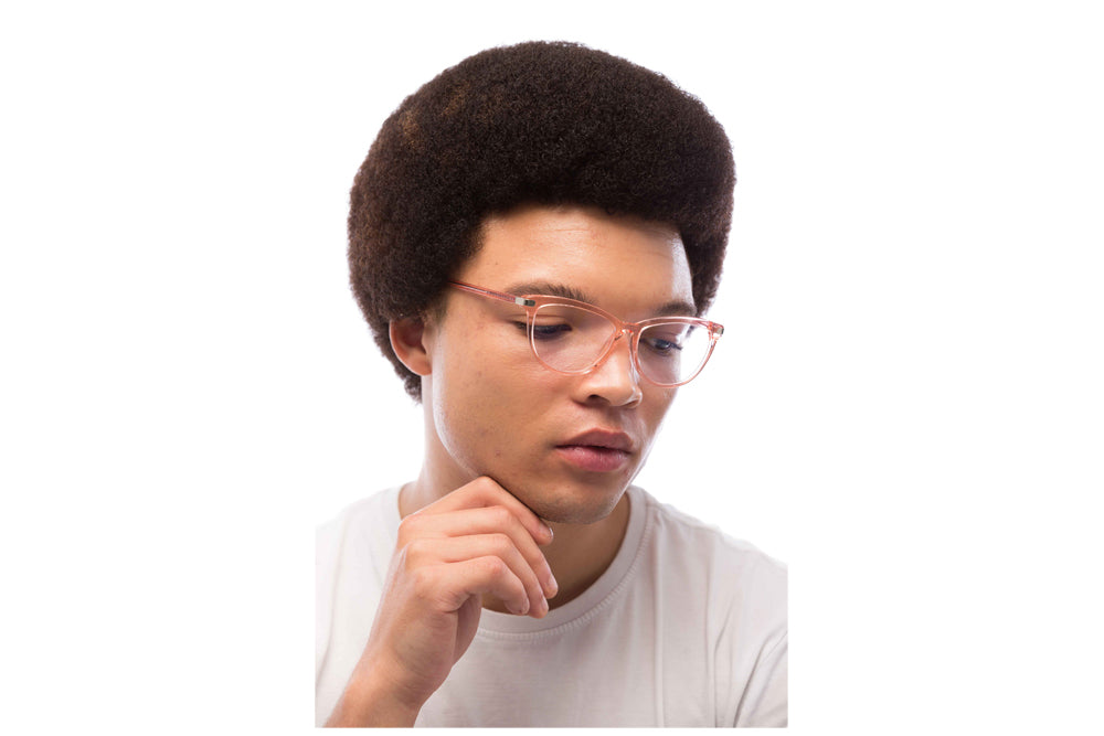 Man Wearing Melissa Computer Glasses Prescription