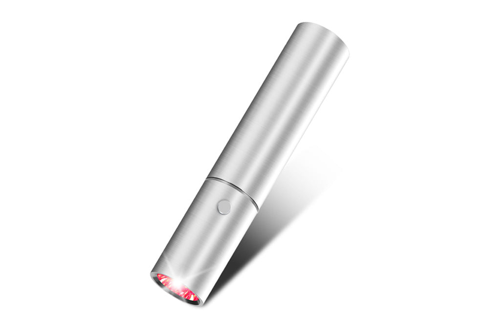 Bullet Red Light Therapy Device Angle View