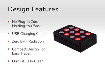 Mini Red Light Therapy Device