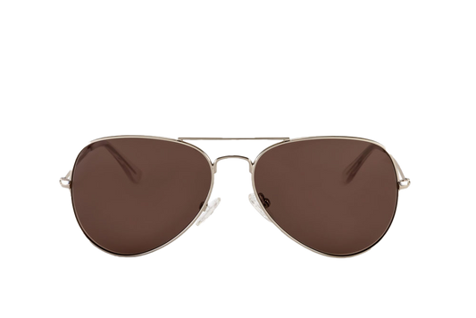 Maverick Sunglasses Readers (Brown) Front View