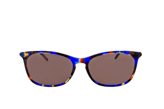 Galaxy Sunglasses Prescription (Brown) Front View